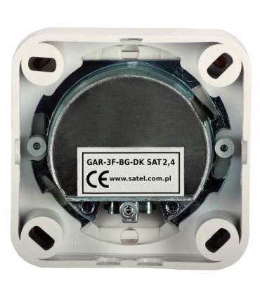 Gniazdo GAR-3F-BG-DK-SAT natynkowe końcowe