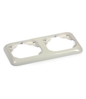 Ramka podwójna do gniazd Satel