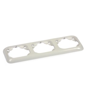 Ramka potrójna do gniazd Satel