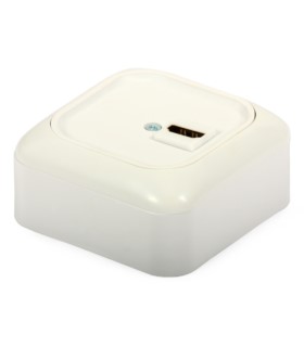 Gniazdo GMH-1NT HDMI pojedyncze, natynkowe