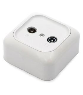 Gniazdo GAR-BG-DK natynkowe nieprzelotowe