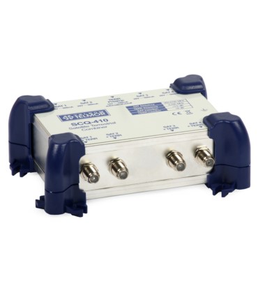 Sumator SCQ-410 sygnałów SAT i TV naziemnej