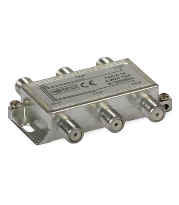 Odgałęźnik TV 4-krotny FAC-4-14 dB (5-1000 MHz)