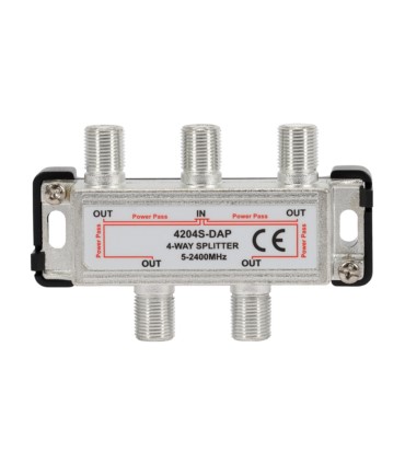 Rozgałęźnik/Sumator satelitarny 4202S-DAP (5-2400 MHz) z dwukierunkowym przejściem zasilania DC