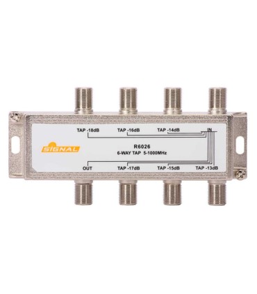 Odgałęźnik TV 6-krotny O-6 (5-1000MHz) Signal