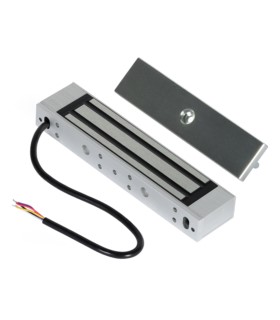 Zwora elektromagnetyczna MG300.180SR HARTTE (mont. nawierzchniowy, monitoring zamknięcia, siła trzymania 180 kg) Bira