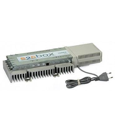 Kompaktowa stacja czołowa DVB-S/S2 - DVB-C (QAM) S2C16 FTA