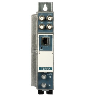 Transmodulator 8xDVB-S/S2 (8PSK, QPSK) - 8xDVB-T (COFDM) TDX-481 FTA TERRA
