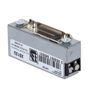 Elektrozaczep XS12U HARTTE wąski, 12 V AC/DC BIRA