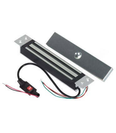 Zwora elektromagnetyczna MG300.300MR HARTTE (mont. wpuszczany, monitoring zamknięcia, siła trzymania 300 kg) Bira