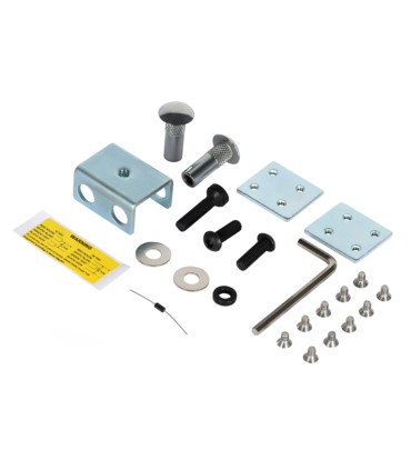 Zwora elektromagnetyczna MG300.300MR HARTTE (mont. wpuszczany, monitoring zamknięcia, siła trzymania 300 kg) Bira