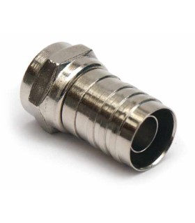 Złącze F zaciskane 6,5 mm