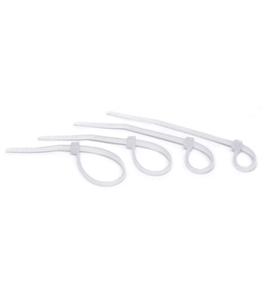 Opaska zaciskowa TZ10/3Ns biała [100 szt.]