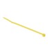 Opaska zaciskowa żółta 100x2,5mm /opk. 100 szt./