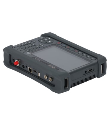 Miernik sygnału DVB-T/T2(HEVC 10 bit)/C oraz DVB-S/S2 ST-6986 z wbudowanym tunerem, analizatorem widma oraz testerem optycznym