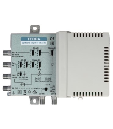 Wzmacniacz MSA100 TERRA - system Digital SCR/Unicable