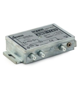Wzmacniacz antenowy wewnętrzny z zasilaczem AWS-1143 SilverLine