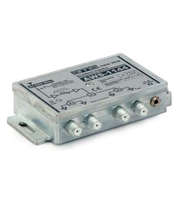 Wzmacniacz antenowy wewnętrzny z zasilaczem AWS-1144 SilverLine