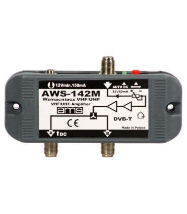 Wzmacniacz antenowy wewnętrzny AWS-142M