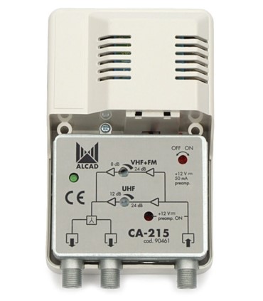 Wzmacniacz CA-215 szerokopasmowy Alcad