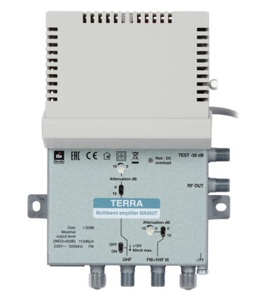 Wzmacniacz budynkowy MA050T TERRA
