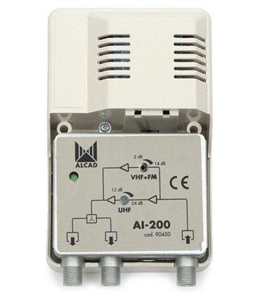 Wzmacniacz AI-200 szerokopasmowy Alcad