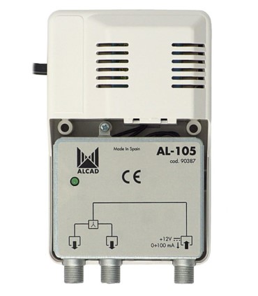 Zasilacz AL-105 12V/0.1A do wzmacniaczy 12 Voltowych ALCAD