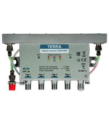 Odbiornik optyczny OR501MW QUAD z DVB-T TERRA