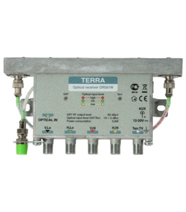 Odbiornik optyczny OR501W QUATRO z DVB-T TERRA