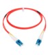 Patchcord jednomodowy PC-555D1 LC-LC, duplex, G.657A1 2mm 1m czerwony