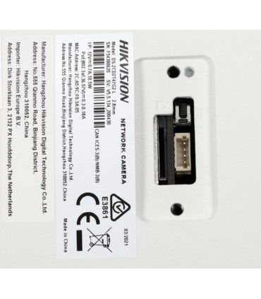 Kamera IP kompaktowa Hikvision DS-2CD2T47G2-L(C) (4 MPix, 2,8 mm, 0,0005 lx, św. białe do 60 m, WDR, H.265, ColorVu, AcuSense)