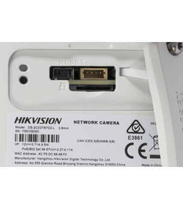 Kamera IP kompaktowa Hikvision DS-2CD2T87G2-L (8 MPix, 2,8 mm, 0,0005 lx, św. białe do 60 m, WDR, H.265, ColorVu, AcuSense)