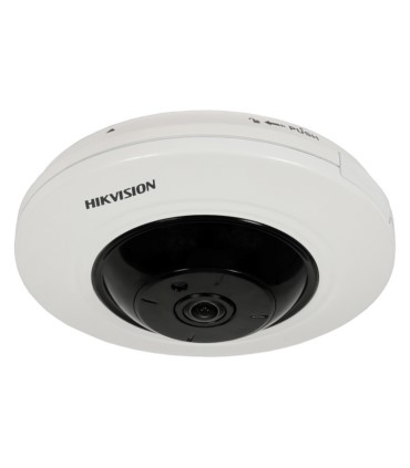 Kamera IP fisheye Hikvision DS-2CD2955FWD-IS (5 Mpix, 1,05 mm, 0,034 lx, IR do 8 m, We-Wy audio i alarmowe)