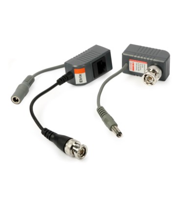 Transformator video Etrix 1VAP z wtykiem BNC oraz z łączem zasilania na kablu