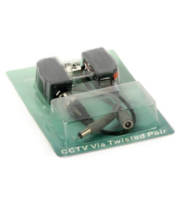 Transformator video Etrix 1VAP z wtykiem BNC oraz z łączem zasilania na kablu