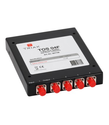 Splitter optyczny TOS 04D 4-wyjściowy, gniazda FC/PC