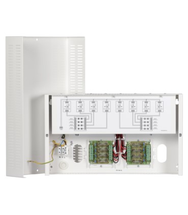 Zasilacz stabilizowany wielosekcyjny PSDCSEP08128 (12V/8A/8x1A/TOPIC)