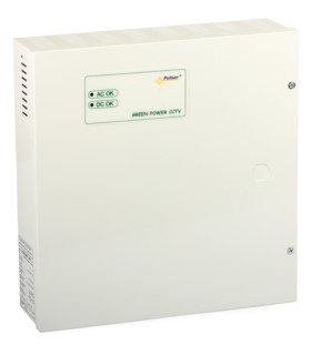 Zasilacz buforowy do 9 kamer analogowych PSDCB09129C (13,8V/9A/9x1A/17Ah)