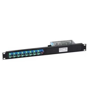 Zasilacz RACK ZR12-100/LZ-8P (12 V DC, 8x1A)