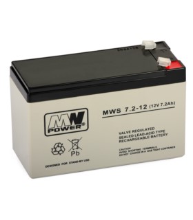 Akumulator MWS 7,2-12 (12V, 7.2 Ah, AGM)