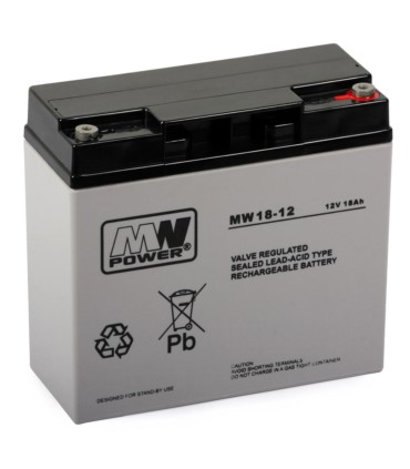 Akumulator MWS 18-12 (12V, 18 Ah, AGM)