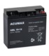 Akumulator Acumax AML 18-12 (12V, 18Ah, AGM)