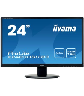 Monitor IIyama Prolite X2483HSU-B3 (24", HDMI, DisplayPort, VGA, VA, głośniki)