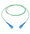 Patchcord jednomodowy PC-511S1 SC-SC, simplex, G.657A1 2mm 1m zielony