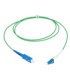 Patchcord jednomodowy PC-515S1 SC-LC, simplex, G.657A1 2mm 1m zielony