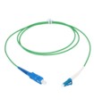 Patchcord jednomodowy PC-515S1 SC-LC, simplex, G.657A1 2mm 1m zielony