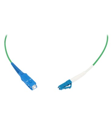 Patchcord jednomodowy PC-515S1 SC-LC, simplex, G.657A1 2mm 1m zielony