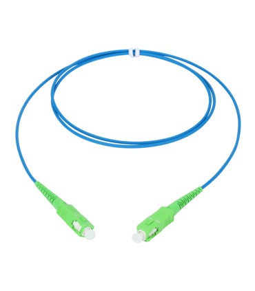 Patchcord jednomodowy PC-522S1 SC/APC-SC/APC, simplex, G.657A1 2mm 1m niebieski