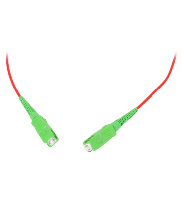 Patchcord jednomodowy PC-522S1 SC/APC-SC/APC, simplex, G.657A1 2mm 1m czerwony