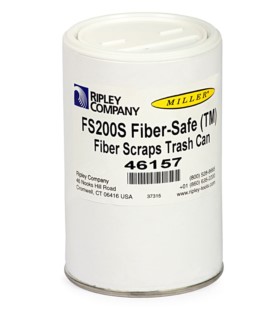 Pojemnik na odpadki włókna światłowodowego